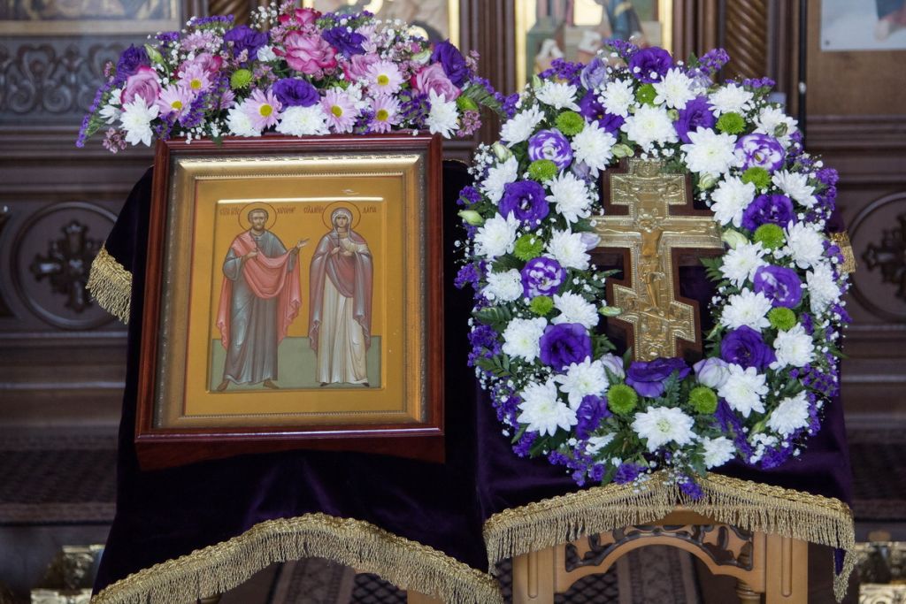 Память мучеников Хрисанфа и Дарии. Литургия Преждеосвященных Даров в ...